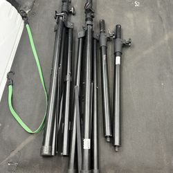 2 Speaker poles & 2 Subwoofer poles
