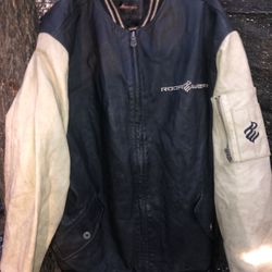 Vintage Rocawear Leather Jacket 