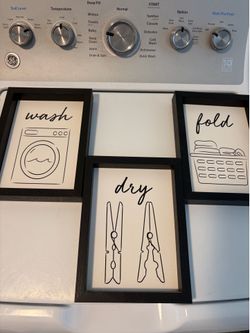 Laundry decor