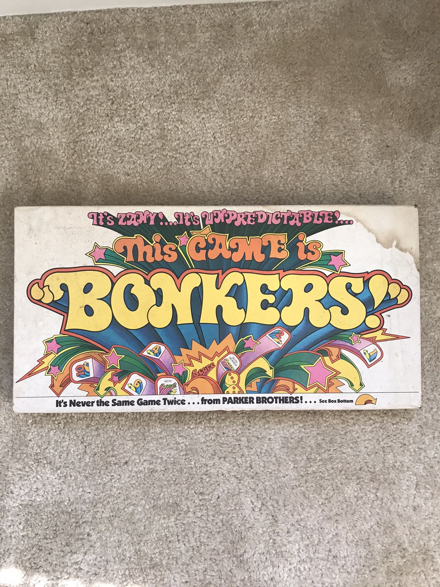 Vintage 1978 This Game is Bonkers Board Game by Parker Brothers