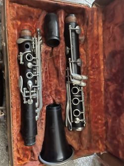 Vintage Wooden Noblet D Clarinet 