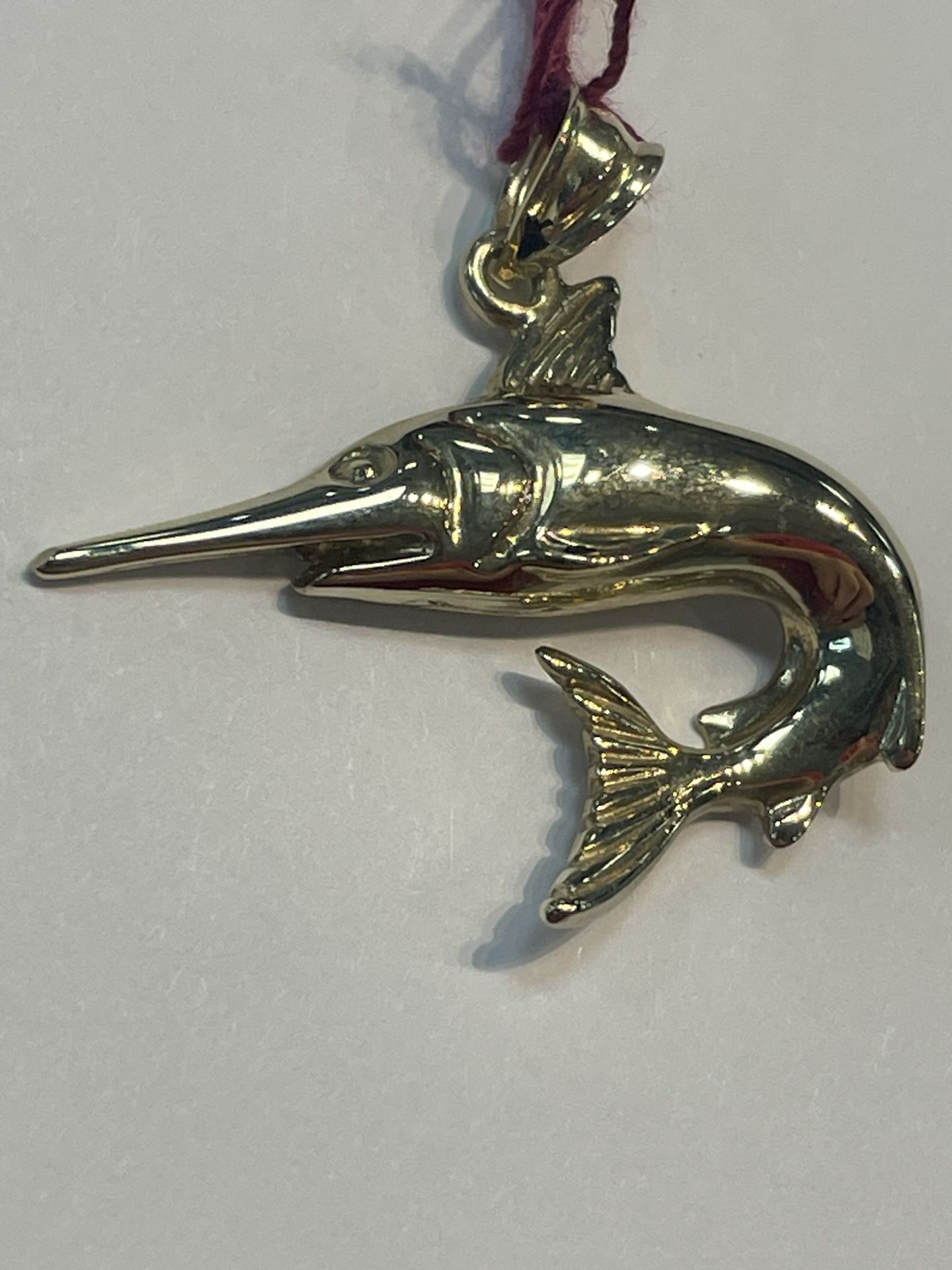 10k Yellow Gold Sword Fish