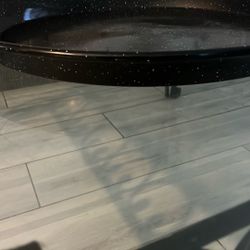 Sartén, paella de acero al carbón esmaltado de 30 pulgadas