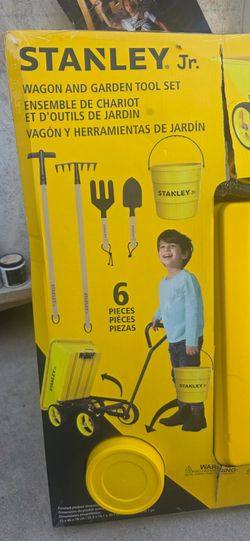 Stanley Jr Wagon And Garden Tool Set