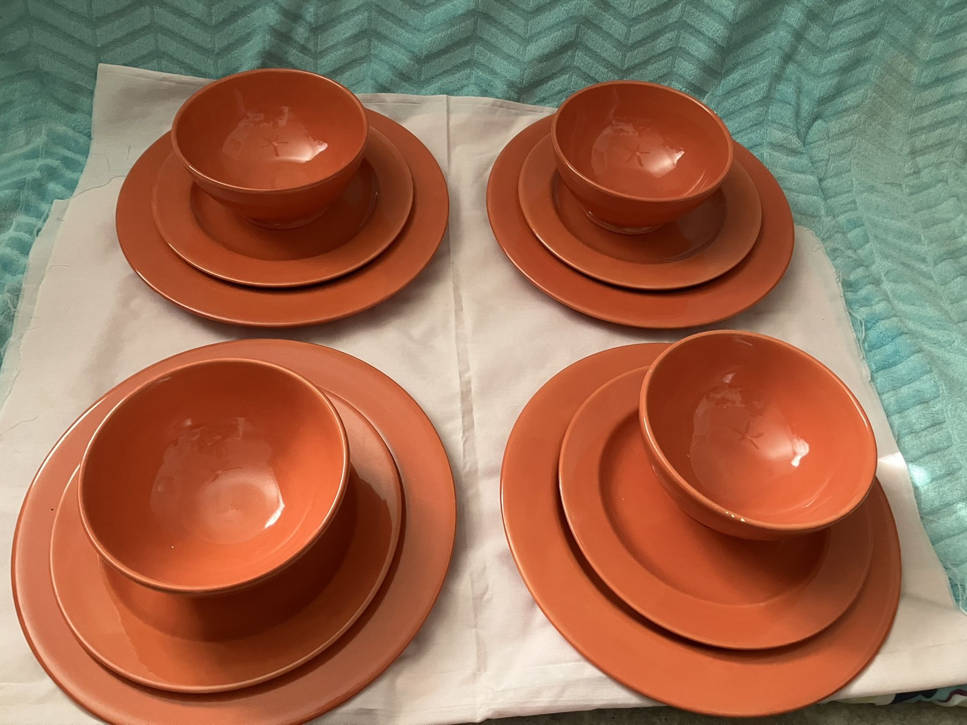 Orange Plates
