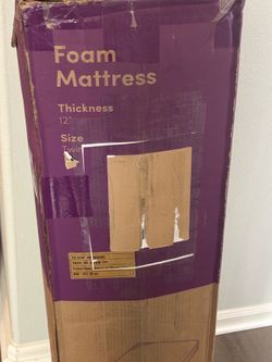 Brand New Twin Mattress 12” Foam