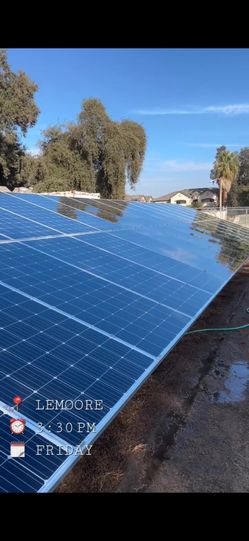 Solar Panel Cleaning 