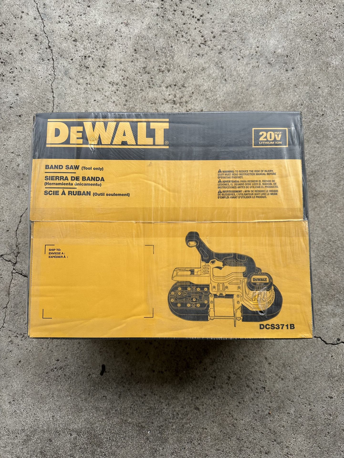 DEWALT 20V MAX Cordless Band Saw (Tool Only)