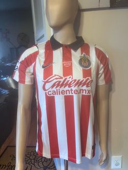 Chivas se Guadalajara home soccer jersey  size, S, M, L, XL, 2XL, 3XL and 4XL.