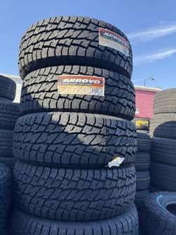 ‼️🚨vendo Set De Llantas Lt 285 70 17 Arroyo Tires Allterain