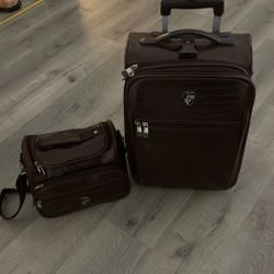 2 Suite Cases19x13 Luggage + Small Bag