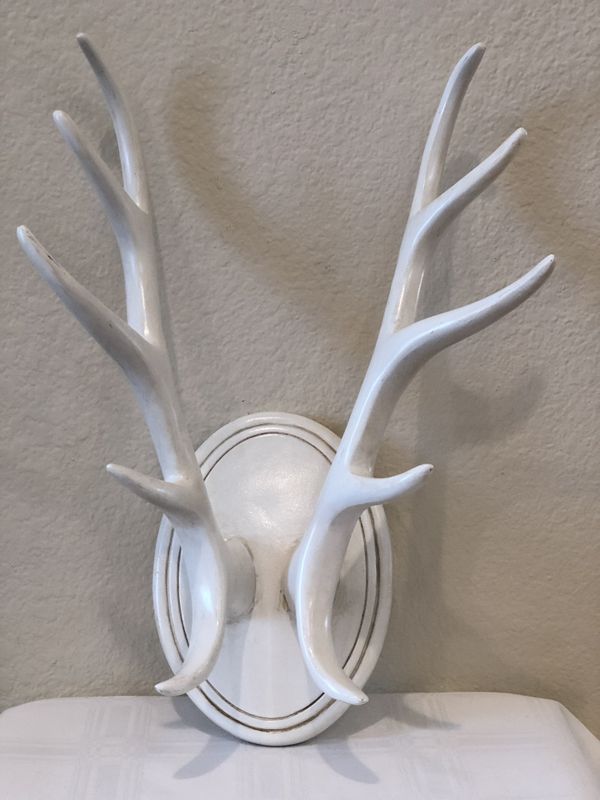 Faux Antler Wall Mount White Deer Antlers Taxidermy For In Phoenix Az Offerup