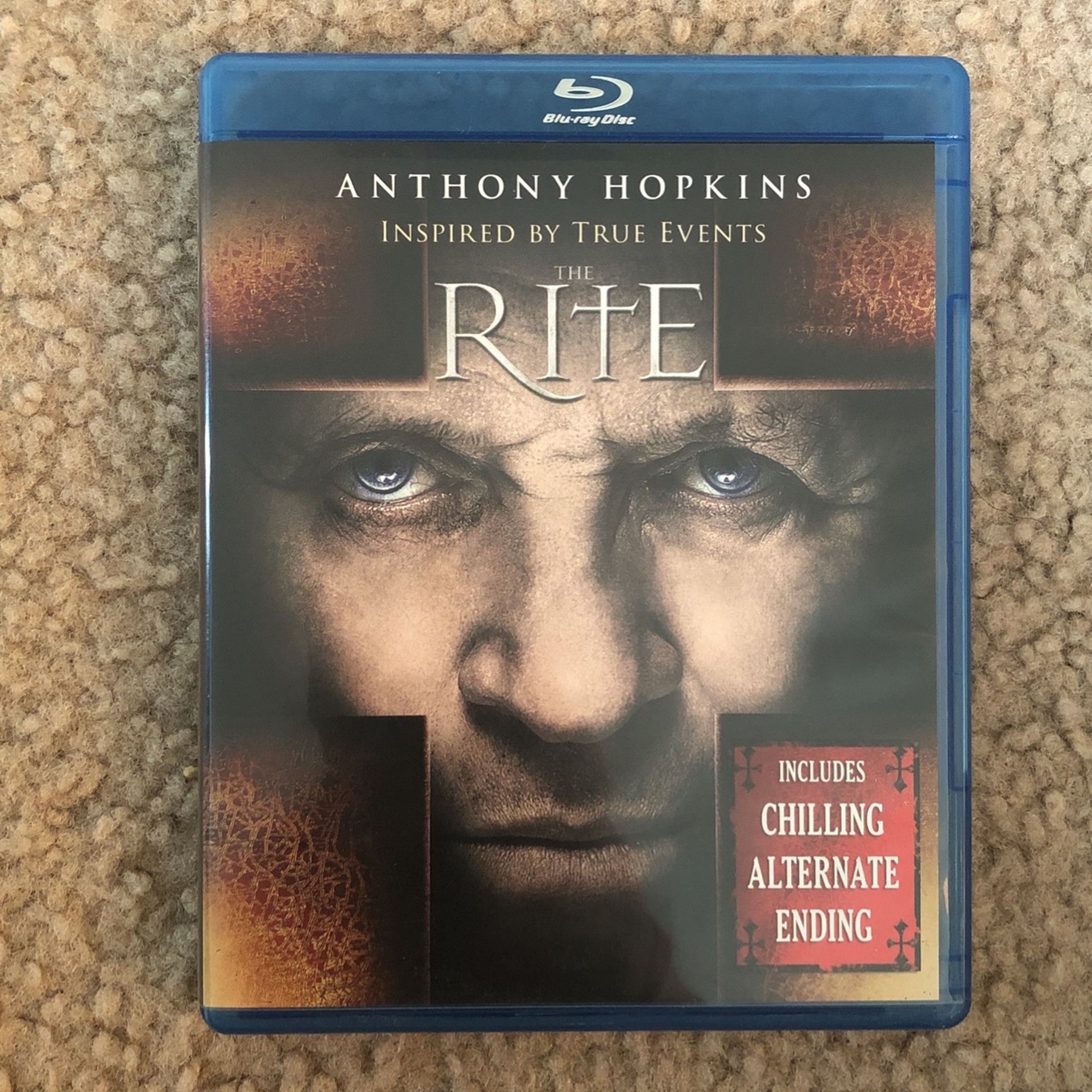 The Rite Anthony Hopkins Blu-ray + DVD