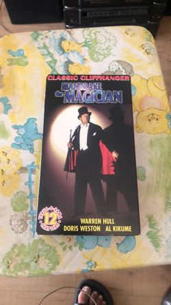 Mandrake The Magician 1939 Show Double VHS Tape
