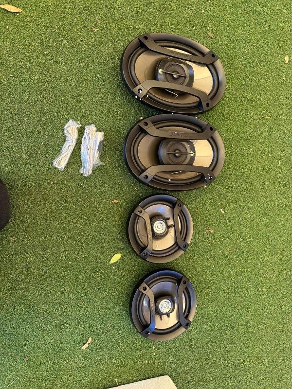 Pioneer Speakers 6x9 And 6 1/2 