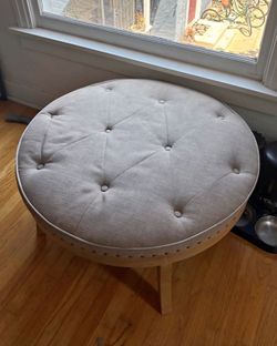 Ottoman-Beige Large-Glendale