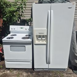 Fridge And Stove Combo