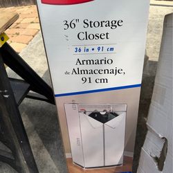 36”” storage closet