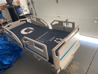 Electric Adjustable Hospital Bed with Side Rails