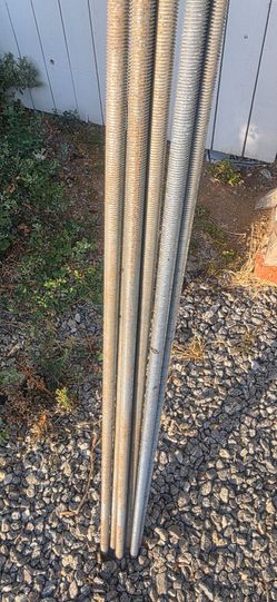 Treated rod 1/2 × 10'   7 pc