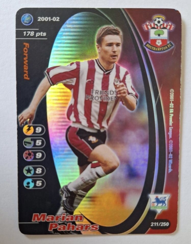 Pahars Wizards Of The Coast Football Champions 2001-2002 Foil Southampton