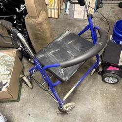 Large steel Walker