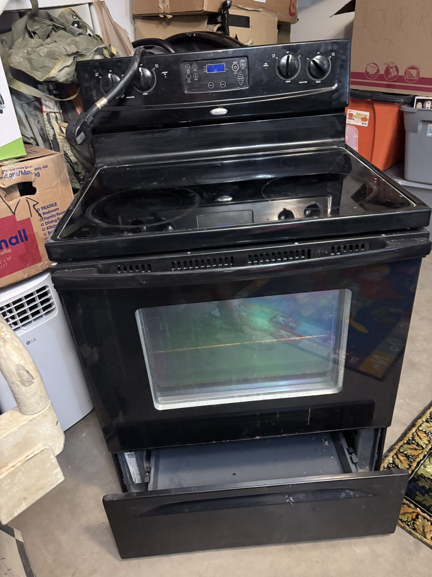 Whirlpool stove