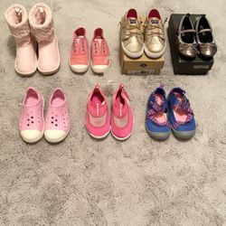 ***LIKE NEW❗️*** SIZE 9 GIRL TODDLER SHOES - SPEERY, KENNETH COLE REACTION, MAGGIE & ZOE, CROCS, OSHKOSH, KOALA KIDS