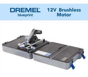 Dremel Blueprint Portable Saw Station with 12V Compact Circular Saw and Multi-Purpose Cutting Case (CS12V-S1C)