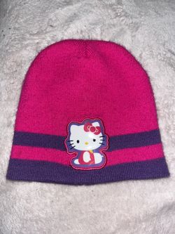 Hello Kitty Beanie (Fits Adults or Kids)