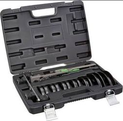 Manual Copper Tube Bender Kit With Multiple Attachments Case