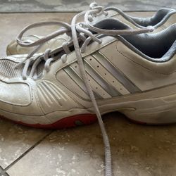 Used Women’s Adidas Tennis Court Shoes, Size 9