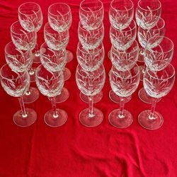 Waterford Crystal Lucerne Wine and Water Glasses