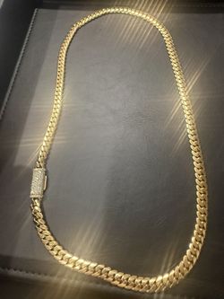 22K Solid Miami Cuban Chain