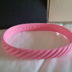 David Yurman Limited Edition 10mm Cable Band Bracelet With Ring Sizer / Box 