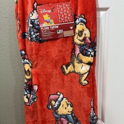 Winnie The Pooh Christmas Blanket 