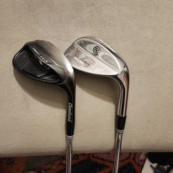 2 Cleveland Wedges ⛳️ Smart Sole Sand Wedge + 60° Tour Action – Great Deal! 🔥