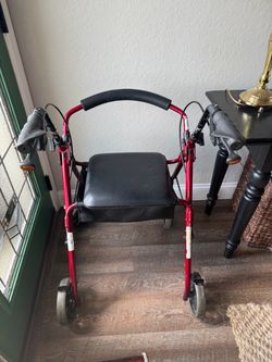 Walker with Seat