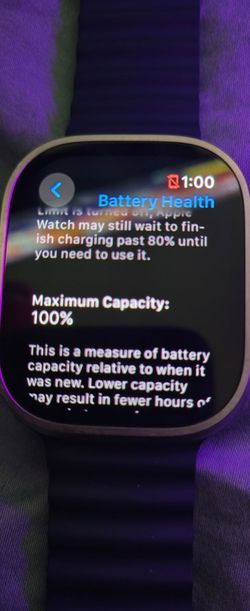 Apple Watch Ultra 2 Mint Capacity 100℅