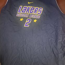 lakers swoosh league jersey 