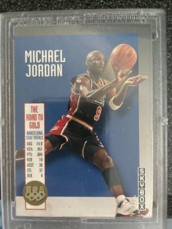 Michael Jordan Olympic Skybox Basketball Card