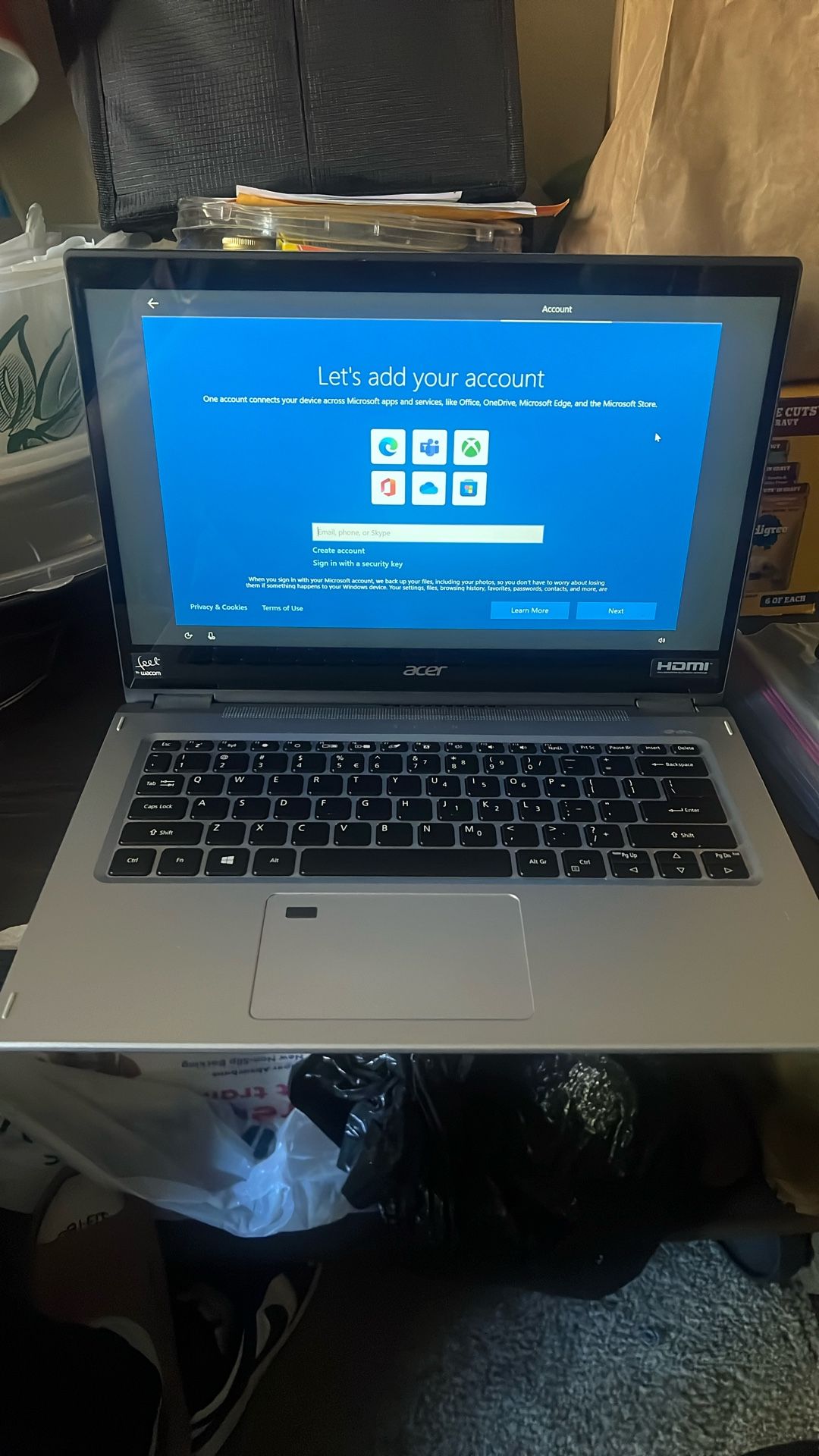 ACER Spin 3 2-1 Laptop Tablet