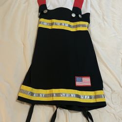 Women’s Firefighter Costume — Size Small
