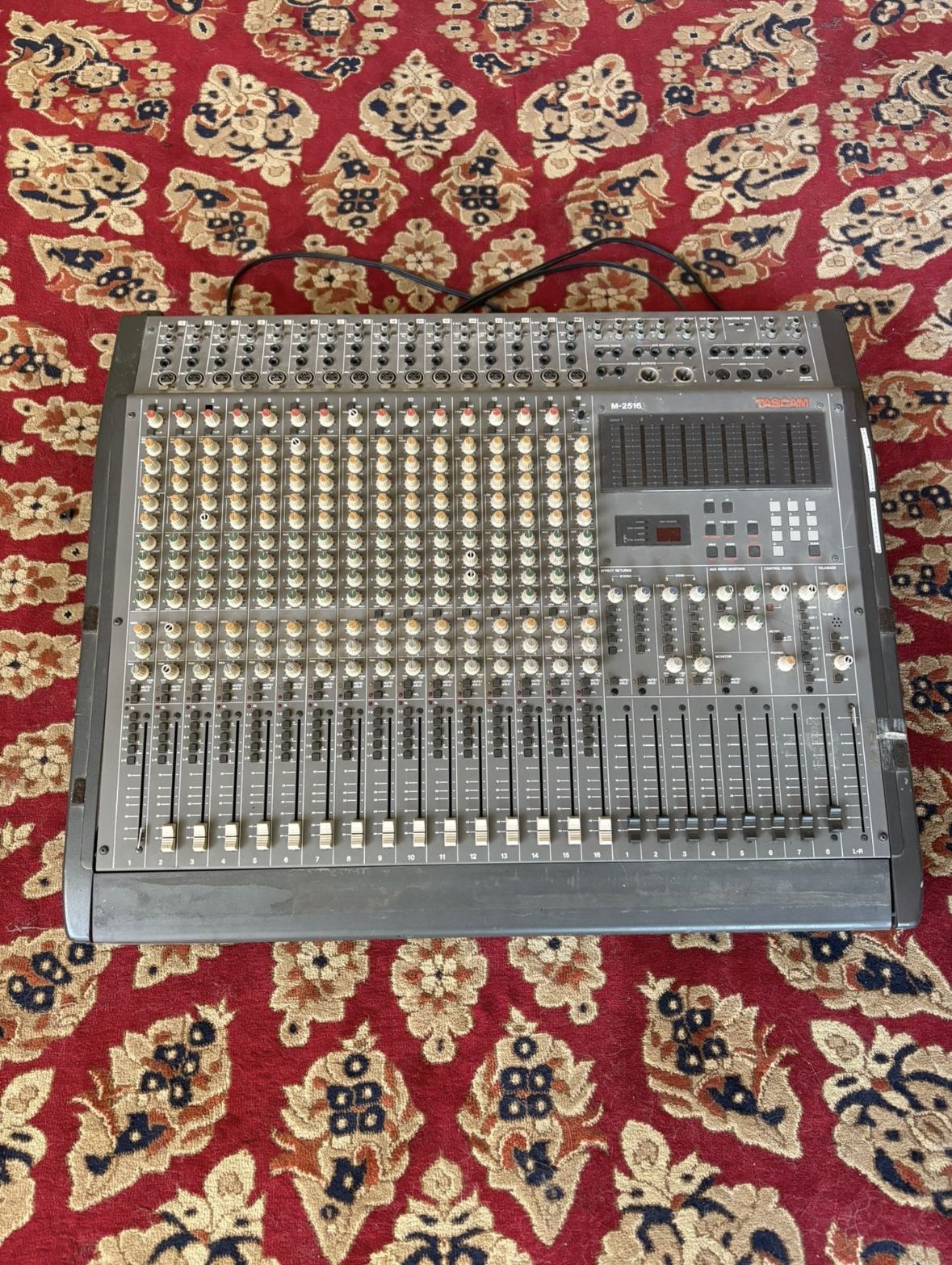 Tascam M2516 Mixer Analog Recording Console Desk