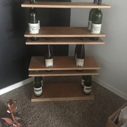 Wine Bottle Shelf