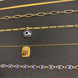 Gold-plated Necklace Bundle 