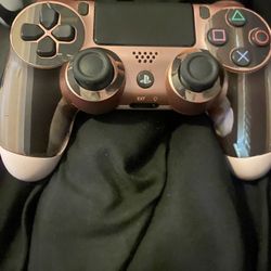 Rose Gold PS4 Controller 