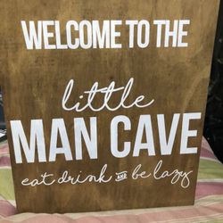 Man Cave Sign 
