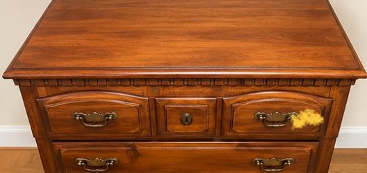 Solid Wood Vintage Tall Dresser