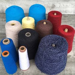 E: Assorted Lots Cone Yarn Machine Knitting, Weaving, Crochet